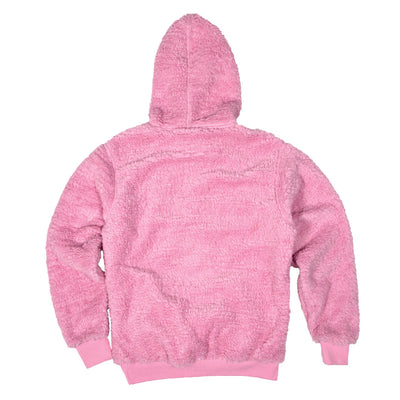 Sherpa Pull Over (Pink)