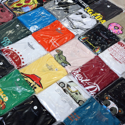 3 Shirt Black Bag Bundle